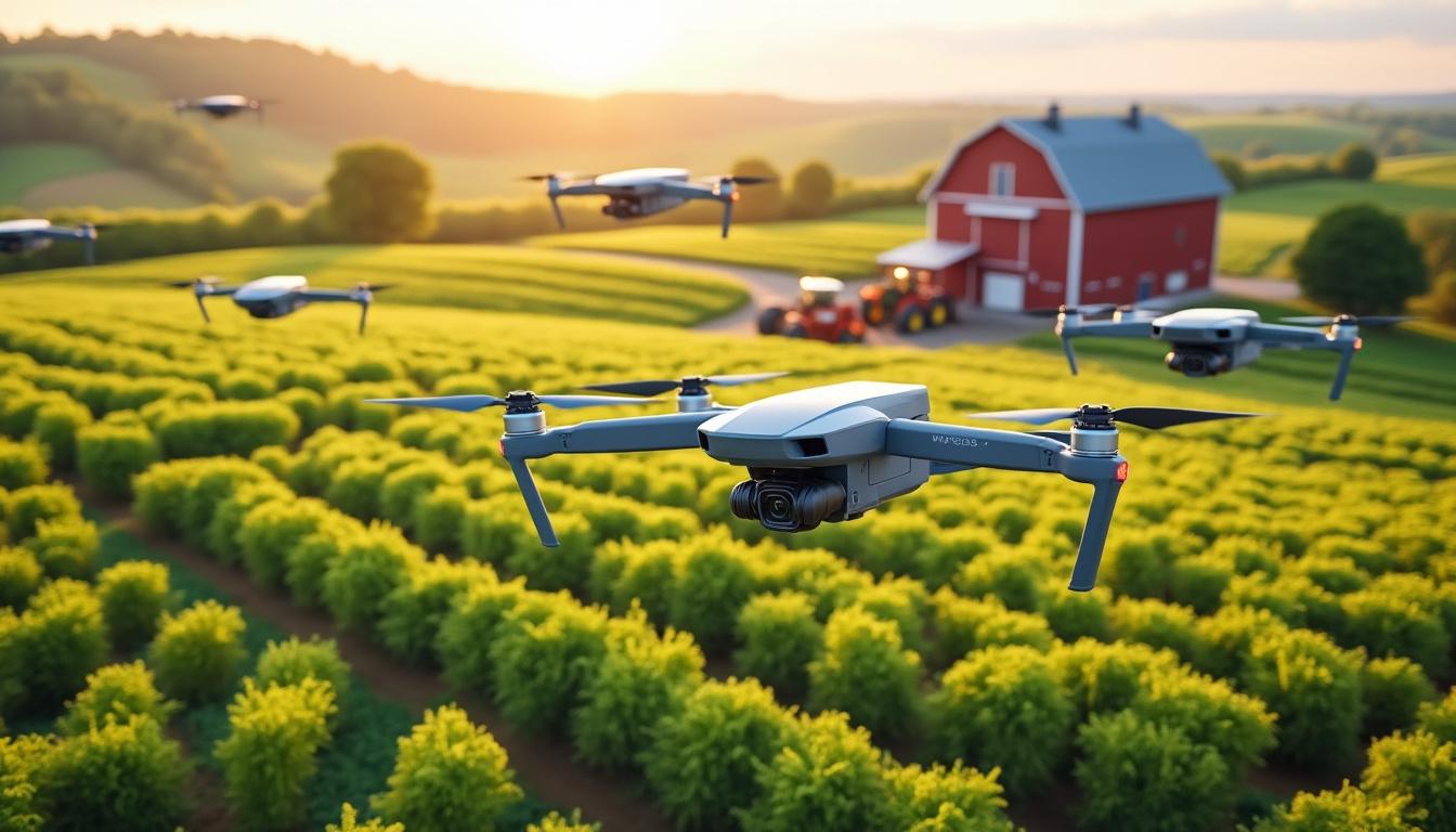 découvrez comment les drones agricoles révolutionnent l'agriculture grâce à leurs usages innovants : surveillance des cultures, pulvérisation de précision et collecte de données. un aperçu des tendances et des innovations à venir dans le domaine.