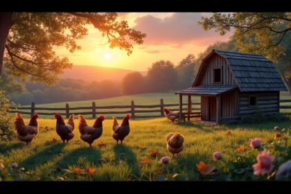 découvrez à quelle heure il est recommandé de faire rentrer les poules le soir pour assurer leur sécurité et leur bien-être.