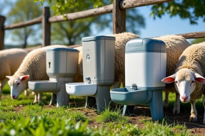 découvrez notre comparatif des meilleurs abreuvoirs automatiques pour moutons, pour garantir une hydratation optimale et un entretien facilité de votre élevage.
