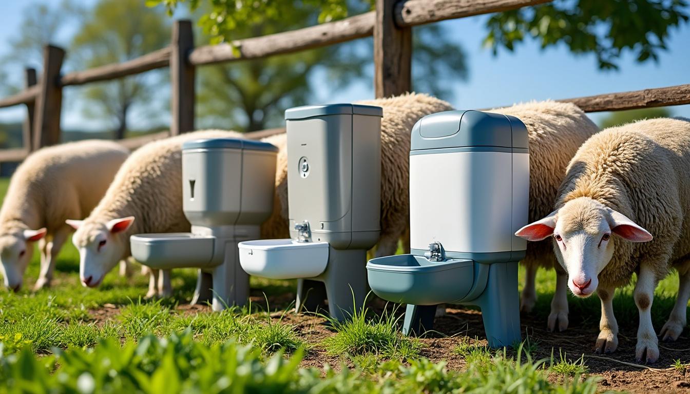 découvrez notre comparatif des meilleurs abreuvoirs automatiques pour moutons, pour garantir une hydratation optimale et un entretien facilité de votre élevage.