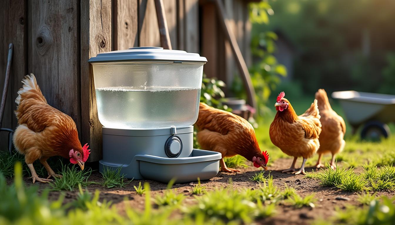 découvrez notre guide complet sur les abreuvoirs poule automatiques : avis, prix, et les meilleurs modèles en [année] pour assurer une hydratation optimale à vos volailles.