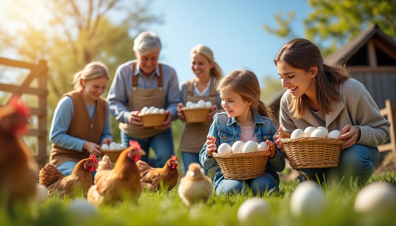 découvrez une activité familiale ludique et conviviale : ramasser les œufs ensemble en [mois] [année], un moment parfait pour créer des souvenirs inoubliables avec vos proches.