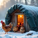 découvrez l'utilité d'une bâche thermique pour poulailler en hiver et comment elle protège vos poules du froid tout en améliorant leur confort.