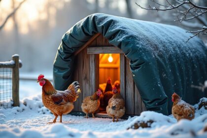 découvrez l'utilité d'une bâche thermique pour poulailler en hiver et comment elle protège vos poules du froid tout en améliorant leur confort.
