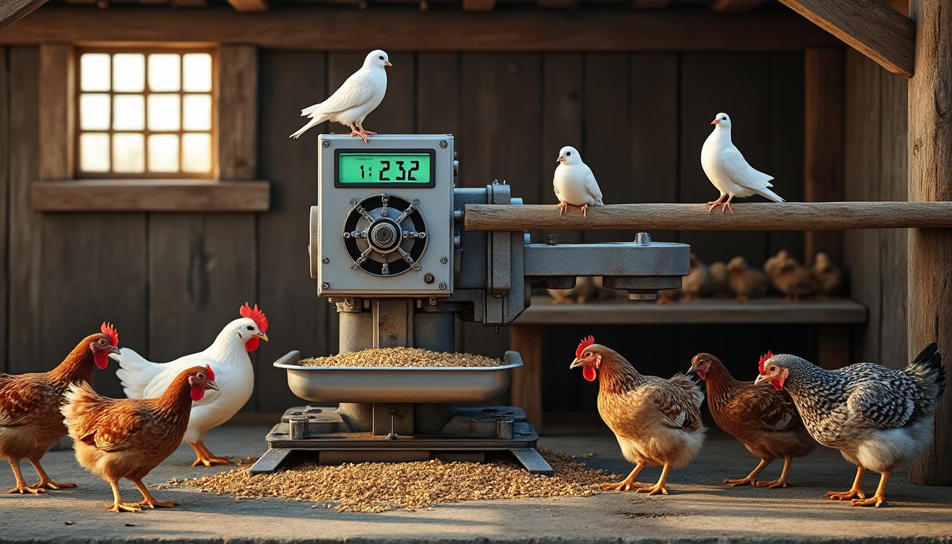 découvrez comment choisir la balance mécanique idéale pour peser les aliments de vos volailles avec précision et facilité.