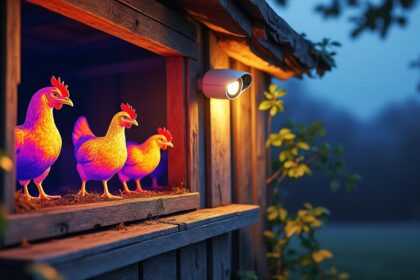 découvrez si une caméra thermique pour poulailler est un véritable atout pour surveiller la santé de vos poules ou simplement un gadget superflu.