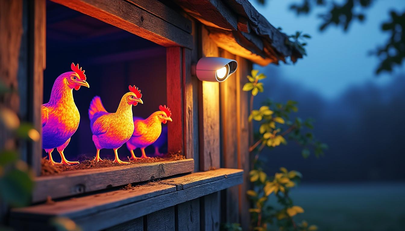 découvrez si une caméra thermique pour poulailler est un véritable atout pour surveiller la santé de vos poules ou simplement un gadget superflu.