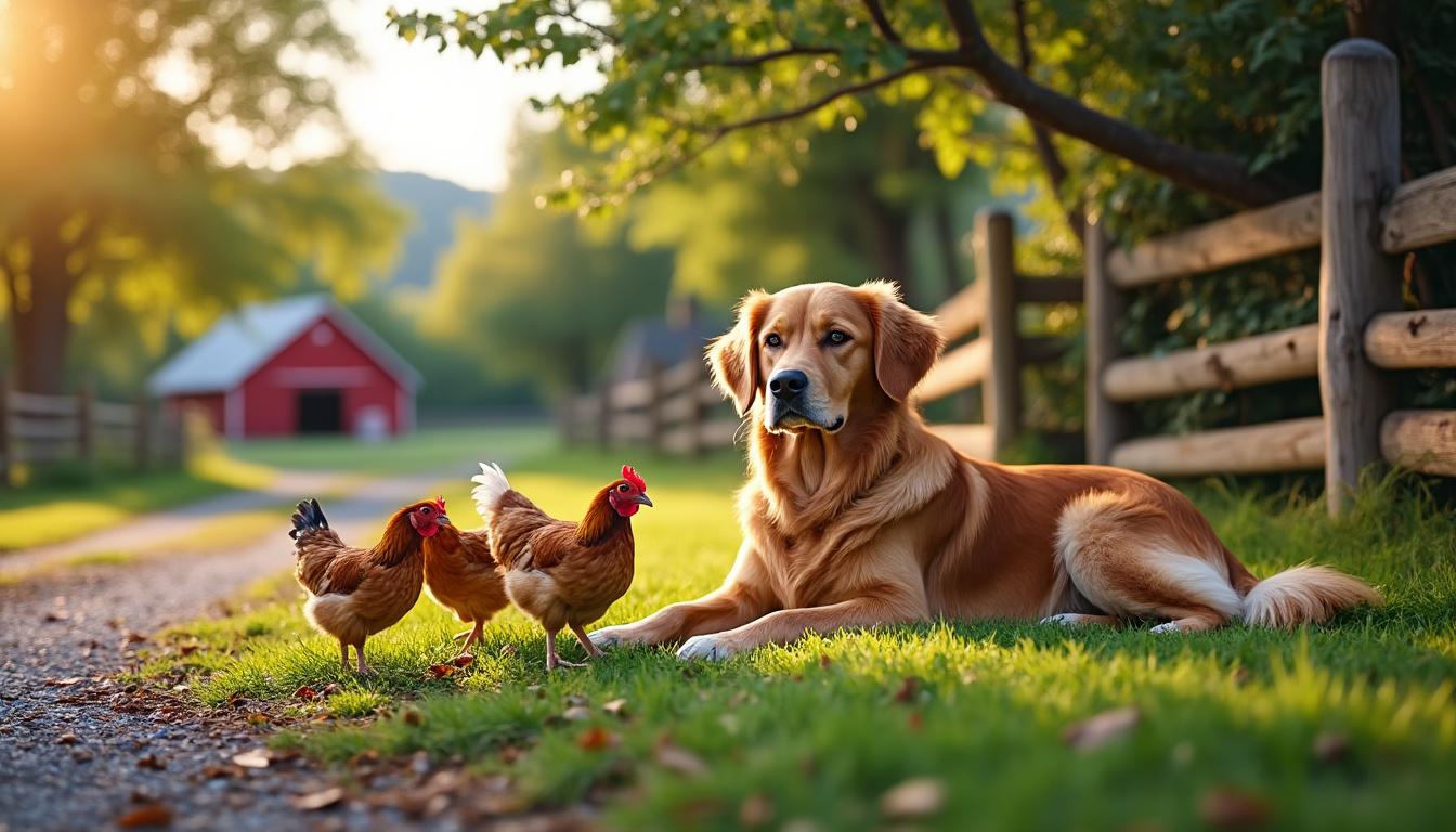 découvrez comment assurer une cohabitation harmonieuse entre votre chien et vos poules en [annee]. conseils pratiques et astuces pour un équilibre parfait.