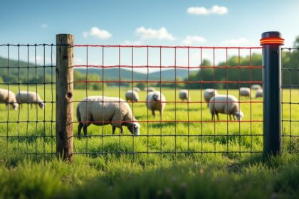 découvrez comment choisir la meilleure clôture pour vos moutons : grillage, clôture électrique ou une solution mixte adaptée à vos besoins et à votre budget.