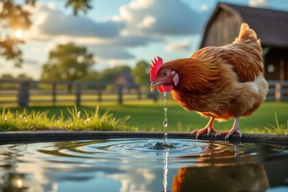 découvrez combien d'eau une poule boit chaque jour en [annee] pour assurer sa santé et son bien-être. guide pratique et conseils d'hydratation pour vos poules.