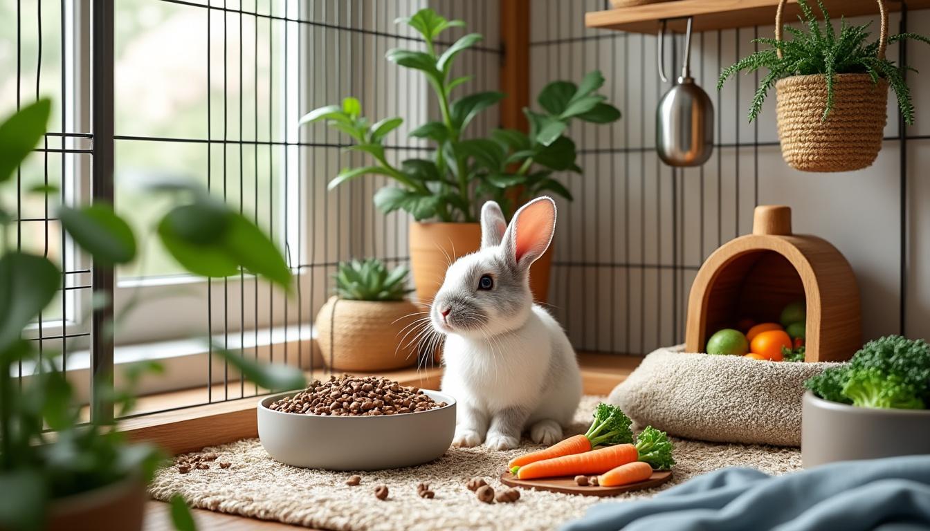 découvrez nos conseils pratiques pour bien aménager une cage pour lapin en [annee] et offrir un espace confortable et sécurisé à votre petit compagnon.