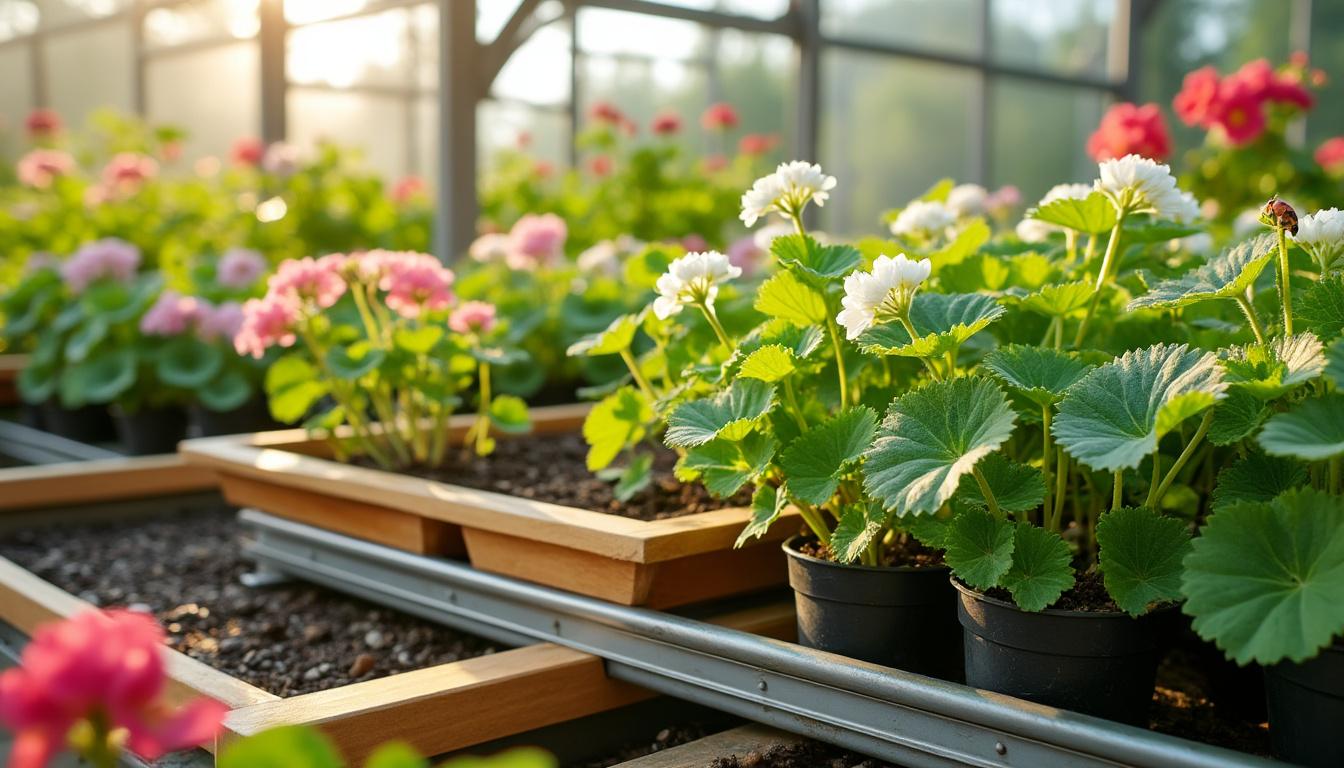 découvrez la technique des jardiniers anglais pour bouturer vos géraniums vivaces cet été janvier [année] et embellissez votre jardin avec des plantes robustes et florissantes.