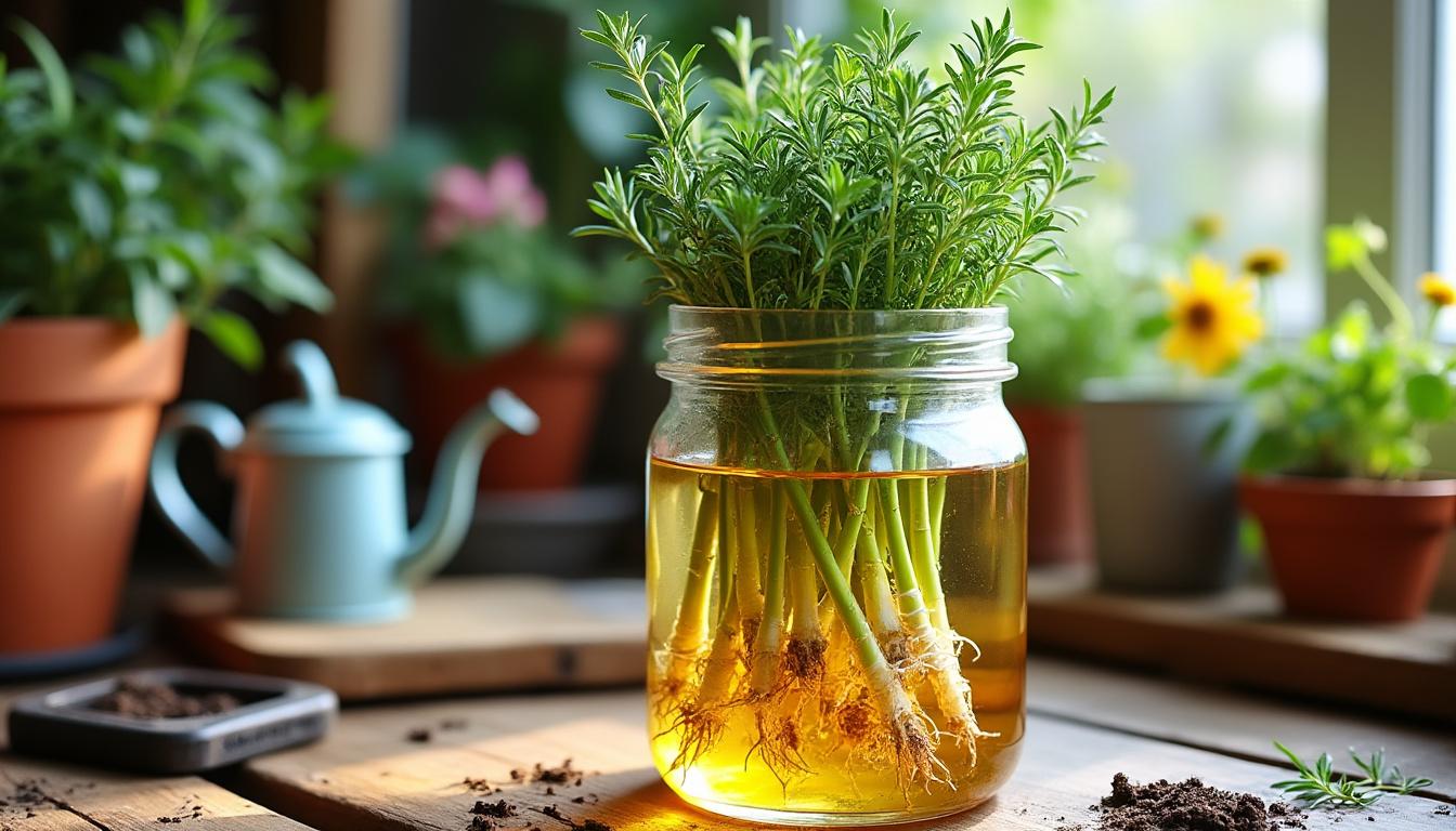 découvrez comment réussir vos boutures en utilisant une hormone de bouturage naturelle à base de miel et de cannelle pour stimuler la croissance et renforcer vos plantes.