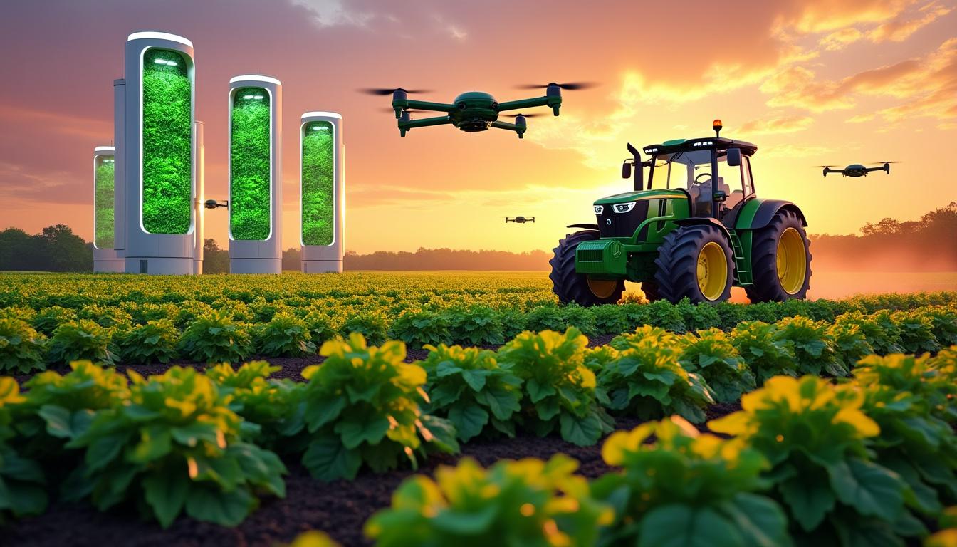 découvrez comment l'agriculture 4.0 transforme durablement l'avenir de l'alimentation grâce aux technologies innovantes et aux pratiques intelligentes pour une production plus efficace et respectueuse de l'environnement.