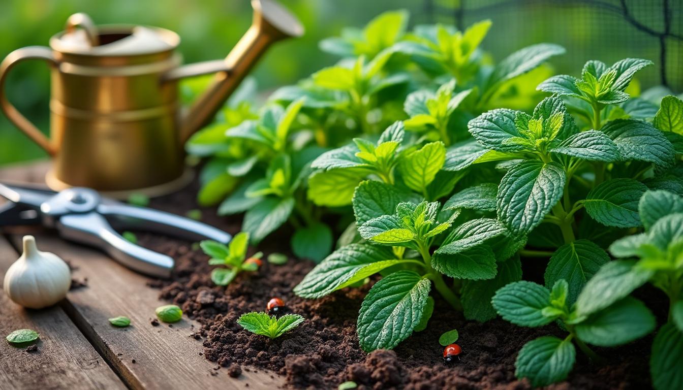 découvrez des astuces efficaces pour protéger votre menthe des insectes et préserver un jardin de 5m². guide pratique et conseils mis à jour pour [mois] [année].