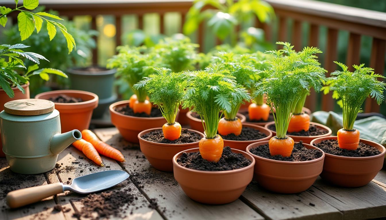 découvrez comment réussir à cultiver des carottes en pot grâce à notre guide complet et facile à suivre pour [mois] [année]. astuces, conseils et étapes détaillées pour une récolte abondante chez vous.