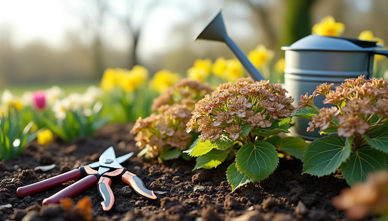 découvrez comment redonner vie à vos hortensias morts en avril [mois] [année] avec nos conseils pratiques pour éviter de les arracher inutilement.