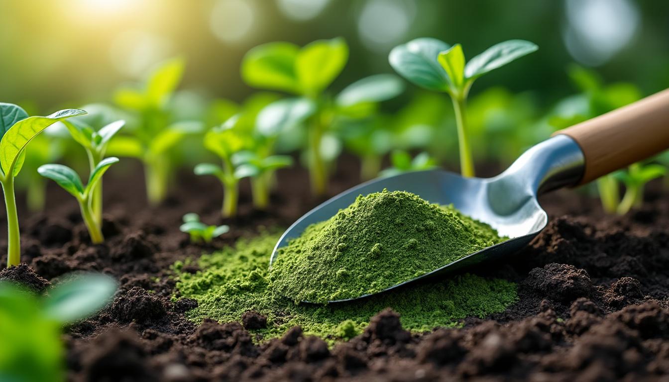 découvrez comment utiliser la poudre de basalte de gamm vert pour revitaliser et régénérer vos sols en seulement 15 jours, améliorant ainsi la santé et la fertilité de votre jardin.