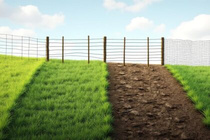 découvrez notre comparatif des meilleures clôtures pour protéger vos moutons sur terrain en pente, alliant sécurité, efficacité et facilité d'installation.