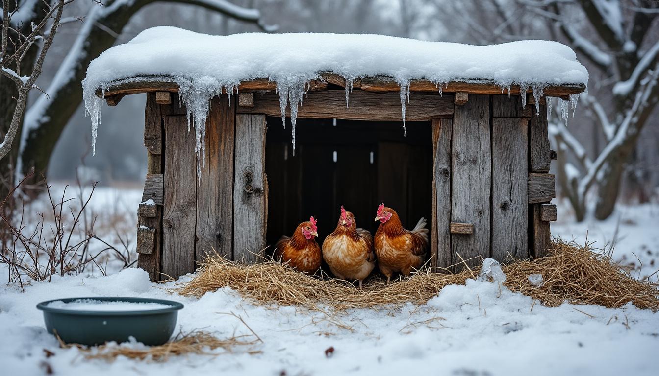 découvrez les erreurs à éviter pour bien protéger votre poulailler en hiver et garantir le confort de vos poules tout au long de la saison froide.