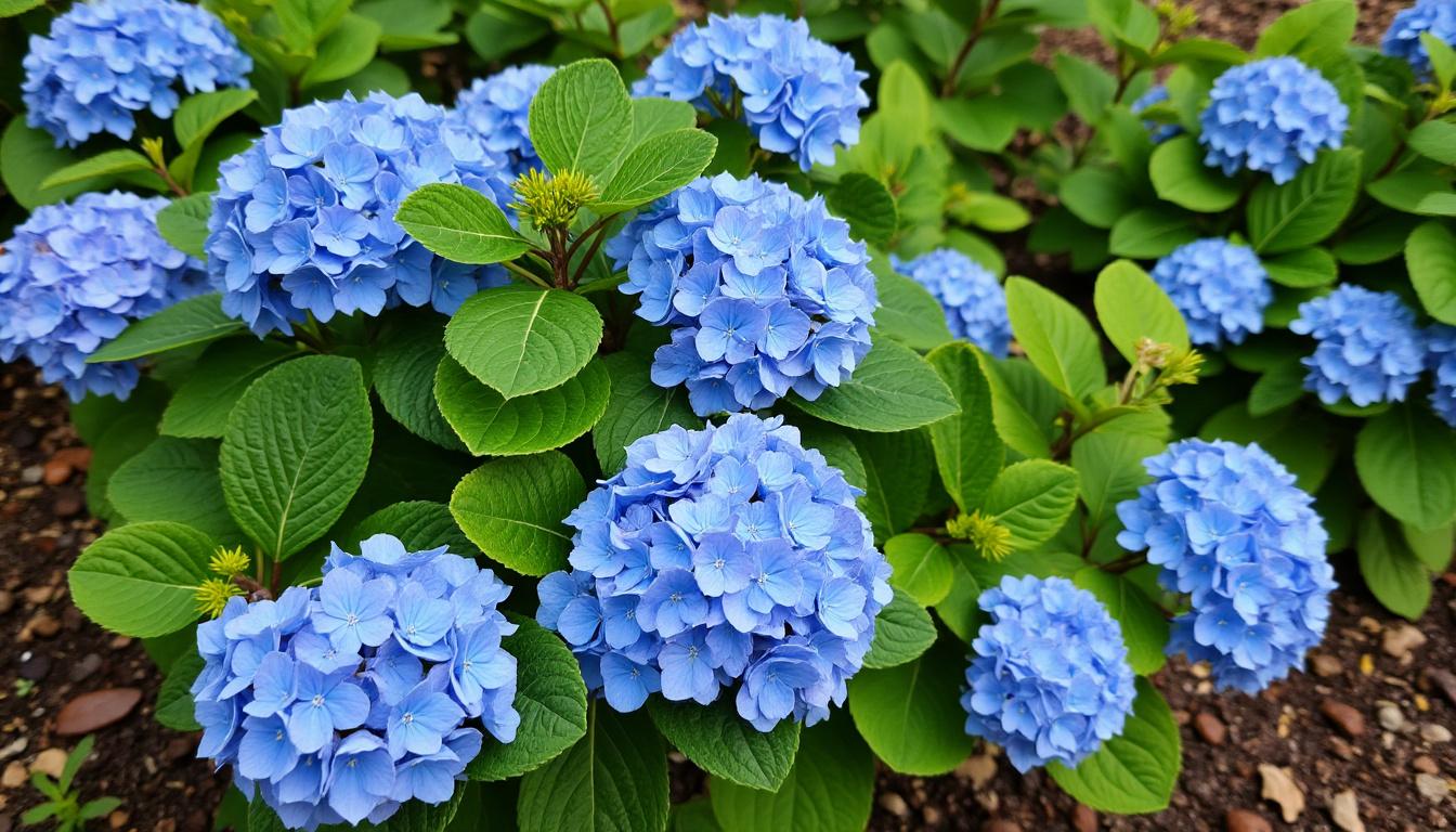 découvrez comment obtenir des hortensias d'un bleu éclatant sans utiliser d'engrais chimiques grâce à l'astuce naturelle du vinaigre, pour un jardin sain et coloré.