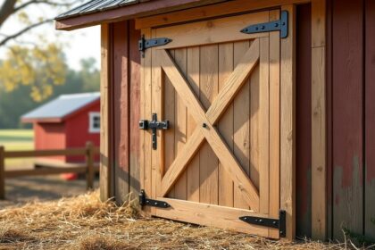 découvrez les dimensions idéales pour une porte de poulailler afin d'assurer confort et sécurité à vos poules tout en facilitant leur accès.