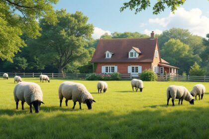 découvrez les règles légales concernant la distance obligatoire entre les enclos de moutons et les propriétés voisines pour garantir la tranquillité et le respect des réglementations.
