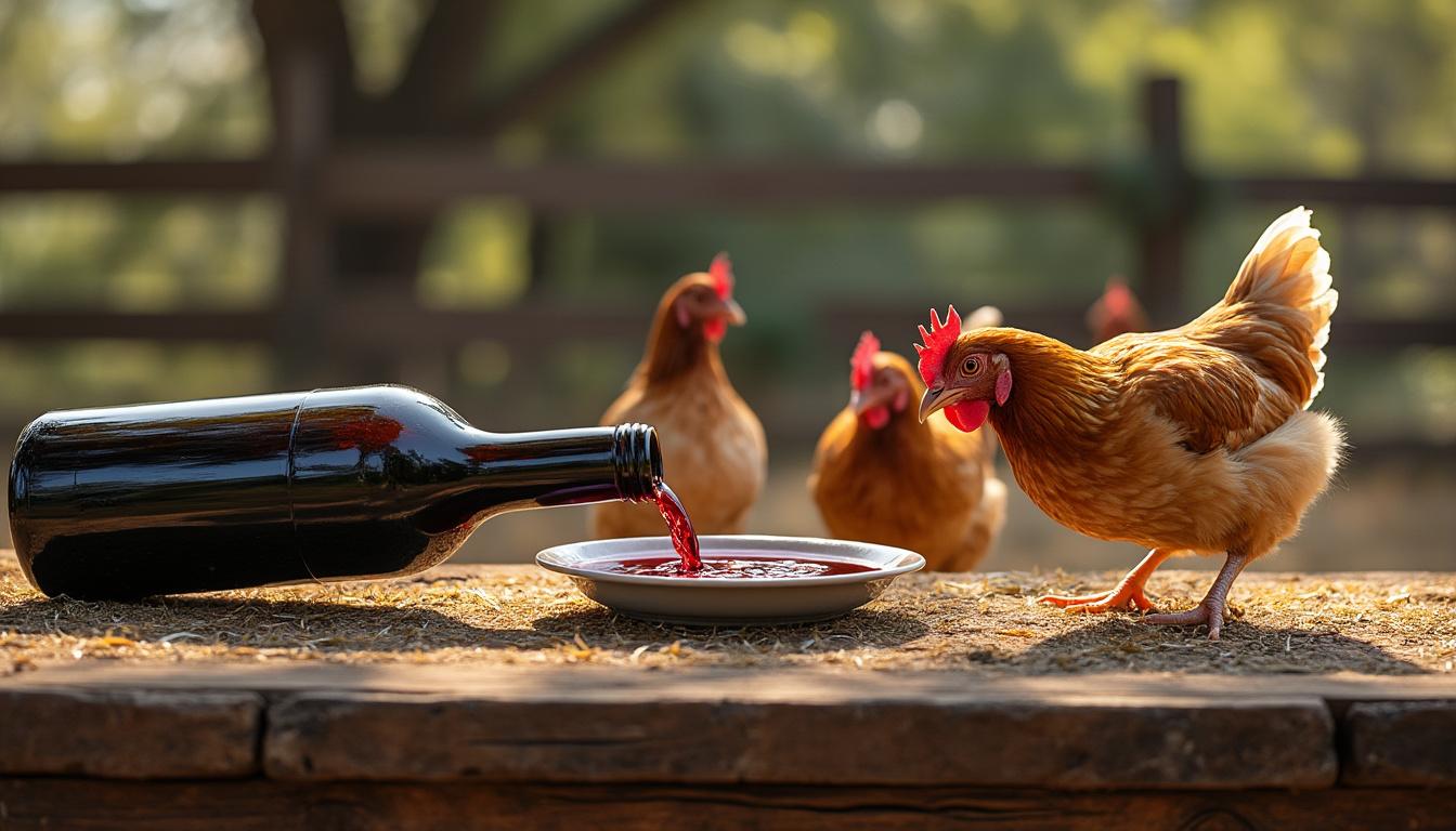 découvrez les risques et effets de donner du vin aux poules. informez-vous sur les dangers potentiels pour leur santé et les précautions à prendre.