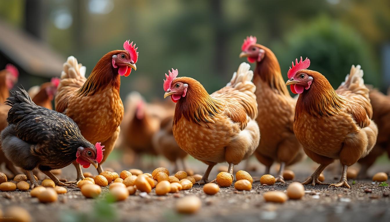 découvrez comment utiliser les épluchures de pomme de terre pour nourrir vos poules en toute sécurité, avec des conseils pratiques et les précautions à prendre.