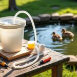 découvrez comment fabriquer facilement un abreuvoir fait maison pour canard grâce à notre guide simple et pratique. offrez une source d'eau propre et accessible à vos canards en quelques étapes.