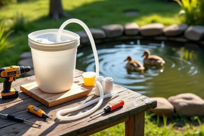 découvrez comment fabriquer facilement un abreuvoir fait maison pour canard grâce à notre guide simple et pratique. offrez une source d'eau propre et accessible à vos canards en quelques étapes.