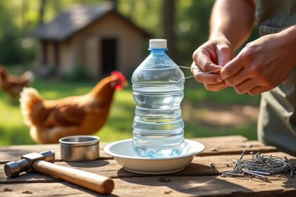 découvrez comment fabriquer un abreuvoir pour poules facilement et à moindre coût grâce à notre méthode simple et économique, idéale pour tous les amateurs de poulailler.