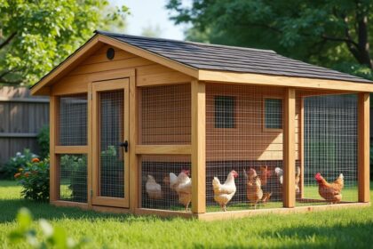 découvrez comment fabriquer un enclos à poules facilement chez vous avec des conseils simples et des étapes claires pour assurer sécurité et confort à vos poules.