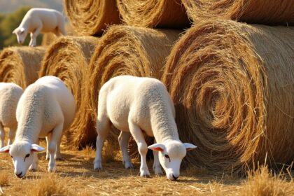découvrez quelle quantité de foin prévoir pour vos moutons afin de garantir leur alimentation optimale tout au long de l'année.
