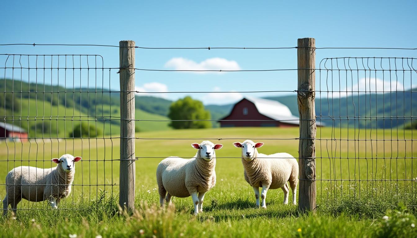 découvrez comment choisir le grillage anti-prédateur idéal pour protéger vos moutons efficacement contre les attaques.