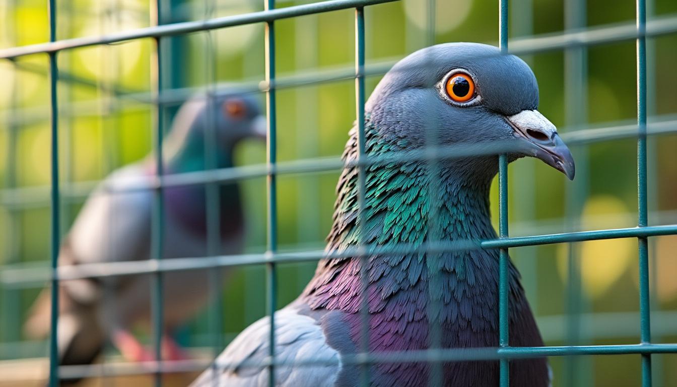 découvrez comment choisir la maille idéale pour un grillage de volière adapté aux pigeons, alliant sécurité et confort.
