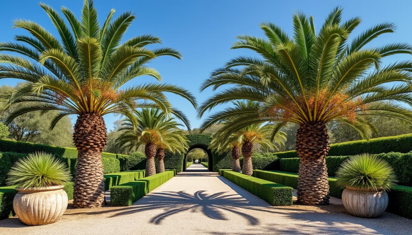 découvrez le trachycarpus fortunei gel, le palmier idéal pour les jardins français, alliant élégance et résistance à la sécheresse. apportez une touche exotique et durable à votre extérieur.