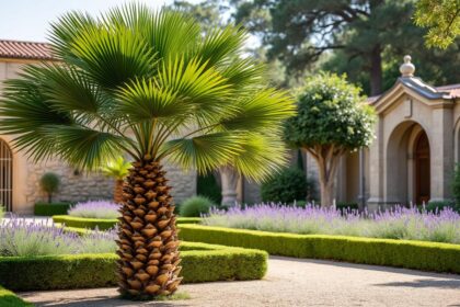 découvrez le trachycarpus fortunei gel, le palmier robuste et résistant à la sécheresse, idéal pour sublimer votre jardin français avec élégance et facilité d'entretien.