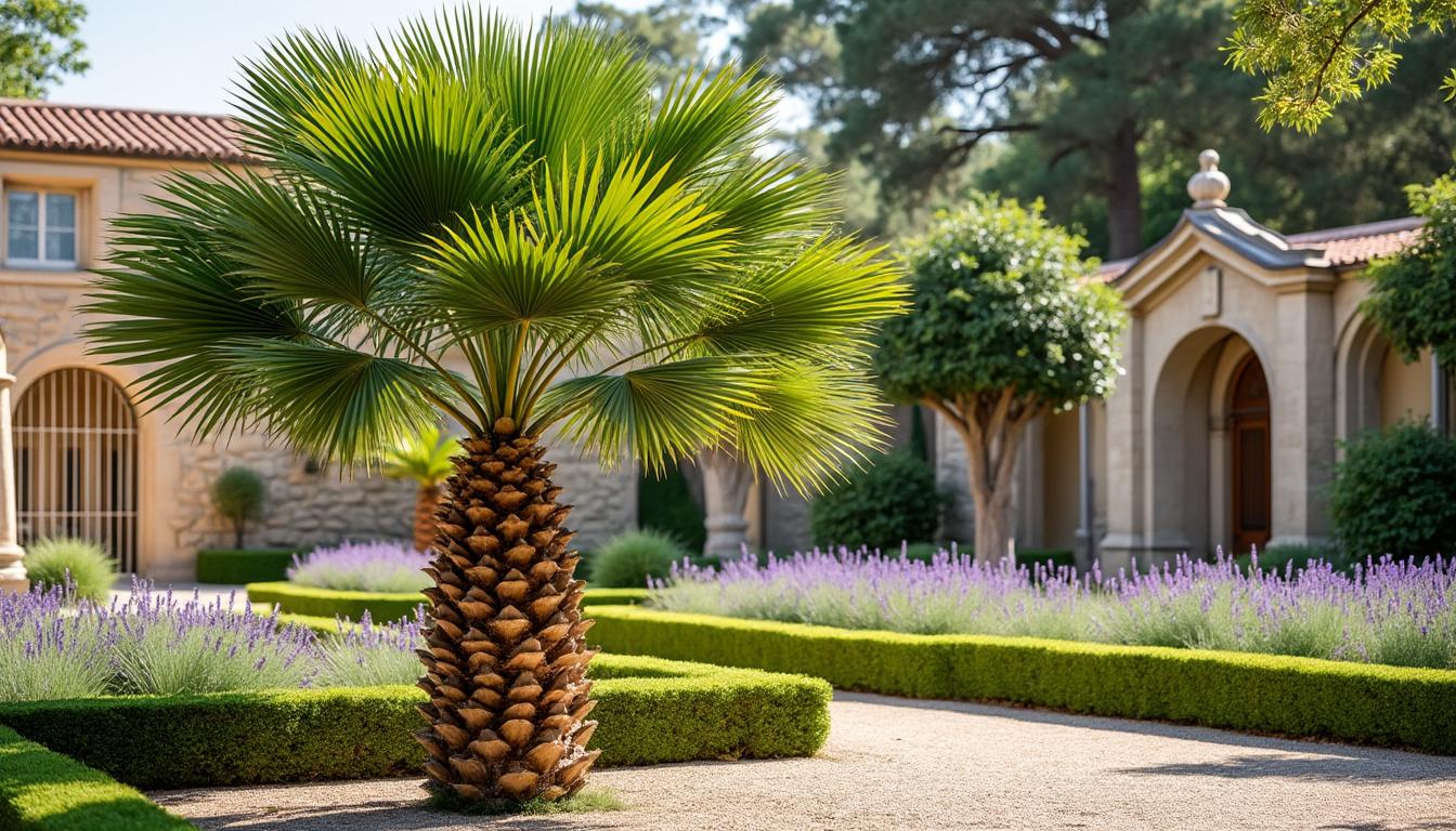 découvrez le trachycarpus fortunei gel, le palmier robuste et résistant à la sécheresse, idéal pour sublimer votre jardin français avec élégance et facilité d'entretien.