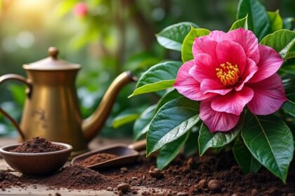 découvrez comment utiliser le marc de café pour vos camélias grâce à notre guide complet, rempli de conseils et astuces pour des résultats miraculeux au jardin.