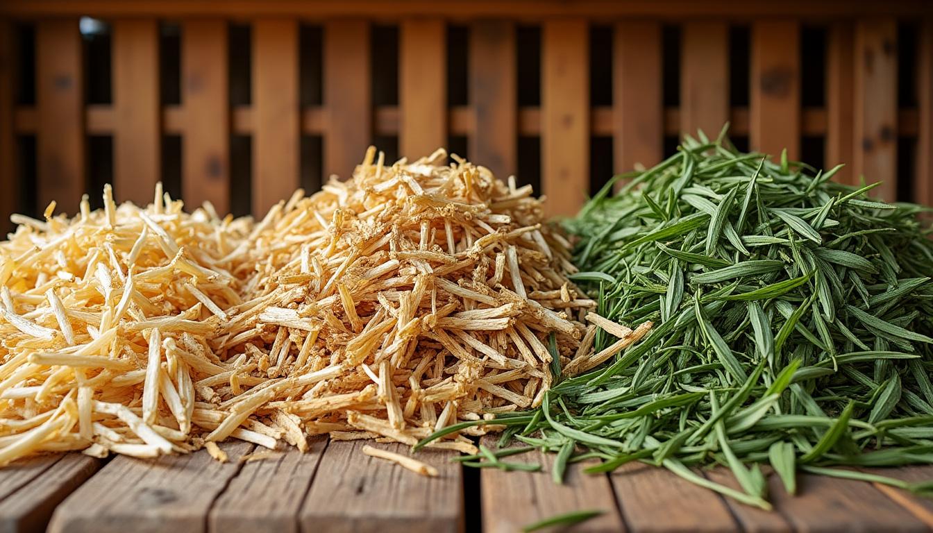 découvrez les meilleures options de litière pour poulailler en [annee] : copeaux, paille ou chanvre, pour un confort optimal et un entretien facile de votre poulailler.