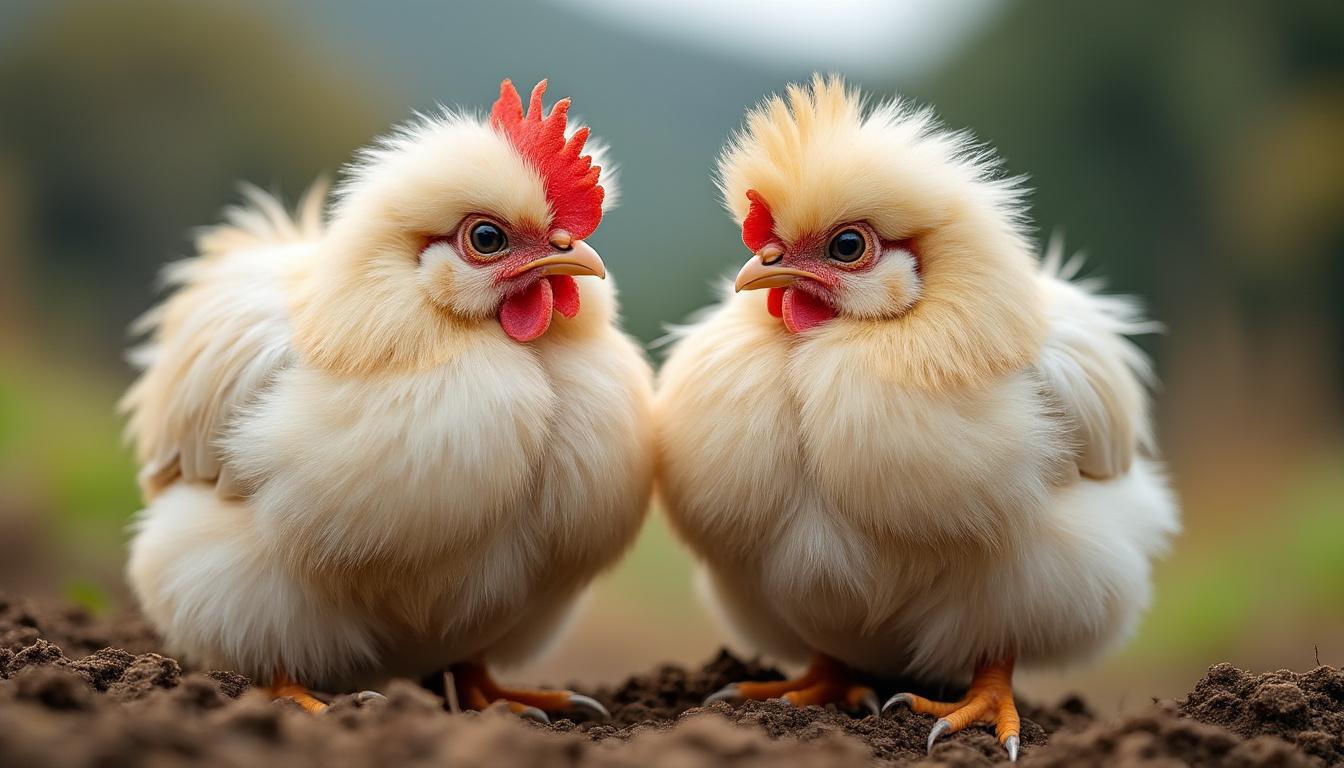 découvrez les différences entre le nègre de soie et la poule soie classique, deux races de volailles aux caractéristiques uniques.