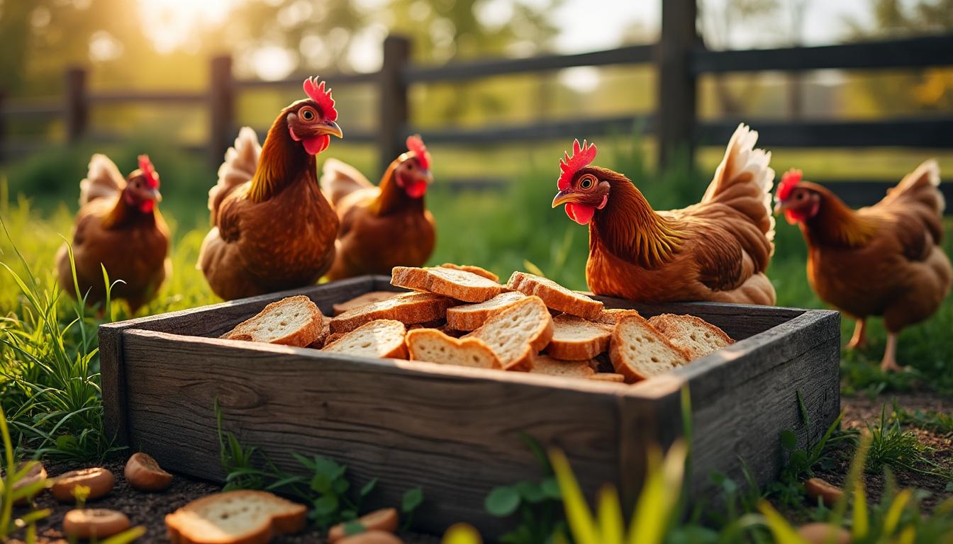 découvrez si donner du pain à vos poules est bénéfique ou s'il s'agit d'une erreur à éviter pour leur santé et leur bien-être.