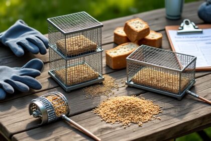 découvrez les différents modèles de pièges à pigeons, les appâts efficaces à utiliser, et les règles importantes à respecter pour un piégeage légal et respectueux.