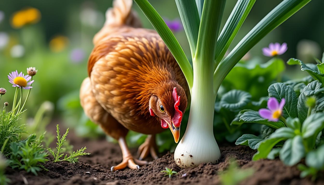 découvrez si l'association entre le poireau et les poules est bénéfique ou problématique en 2026. guide pratique pour jardiniers et éleveurs.