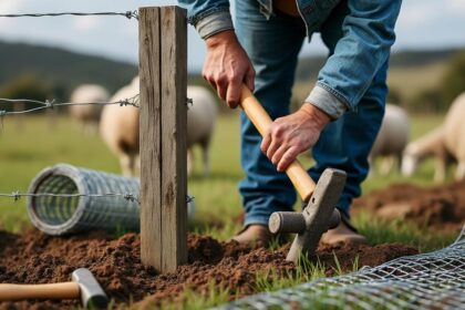découvrez comment poser une clôture pour moutons : guide complet sur les étapes à suivre et les prix à prévoir pour sécuriser votre enclos.
