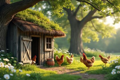 découvrez le poulailler cocoon, la solution parfaite pour un jardin paisible où vos poules se sentent en sécurité et à l'aise.