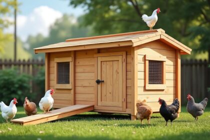 Découvrez comment fabriquer un poulailler en bois fait maison adapté pour 4 poules avec notre guide étape par étape, des matériaux aux conseils pratiques pour un habitat confortable et sécurisé.