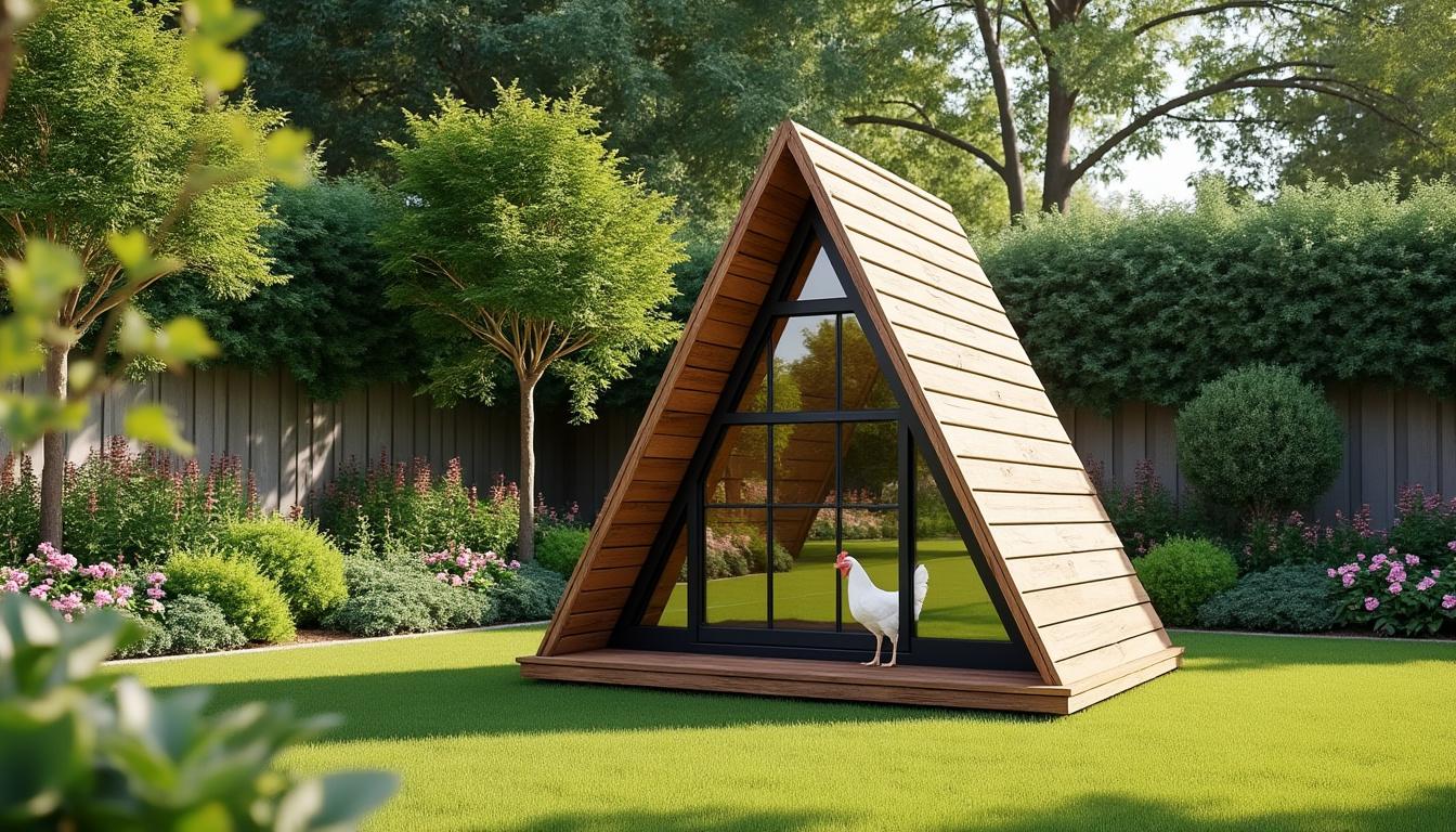 découvrez les avantages d’un poulailler triangle et trouvez des idées d’aménagement pratiques et esthétiques pour optimiser l’espace et le confort de vos poules.