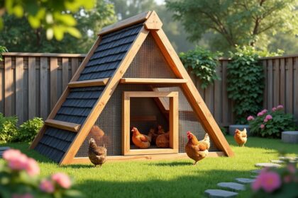 découvrez les avantages du poulailler triangle et des idées d'aménagement pratiques et esthétiques pour optimiser l'espace et le confort de vos poules.
